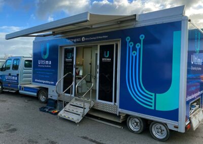 The Ultima Cleaning Academy mobile training lab