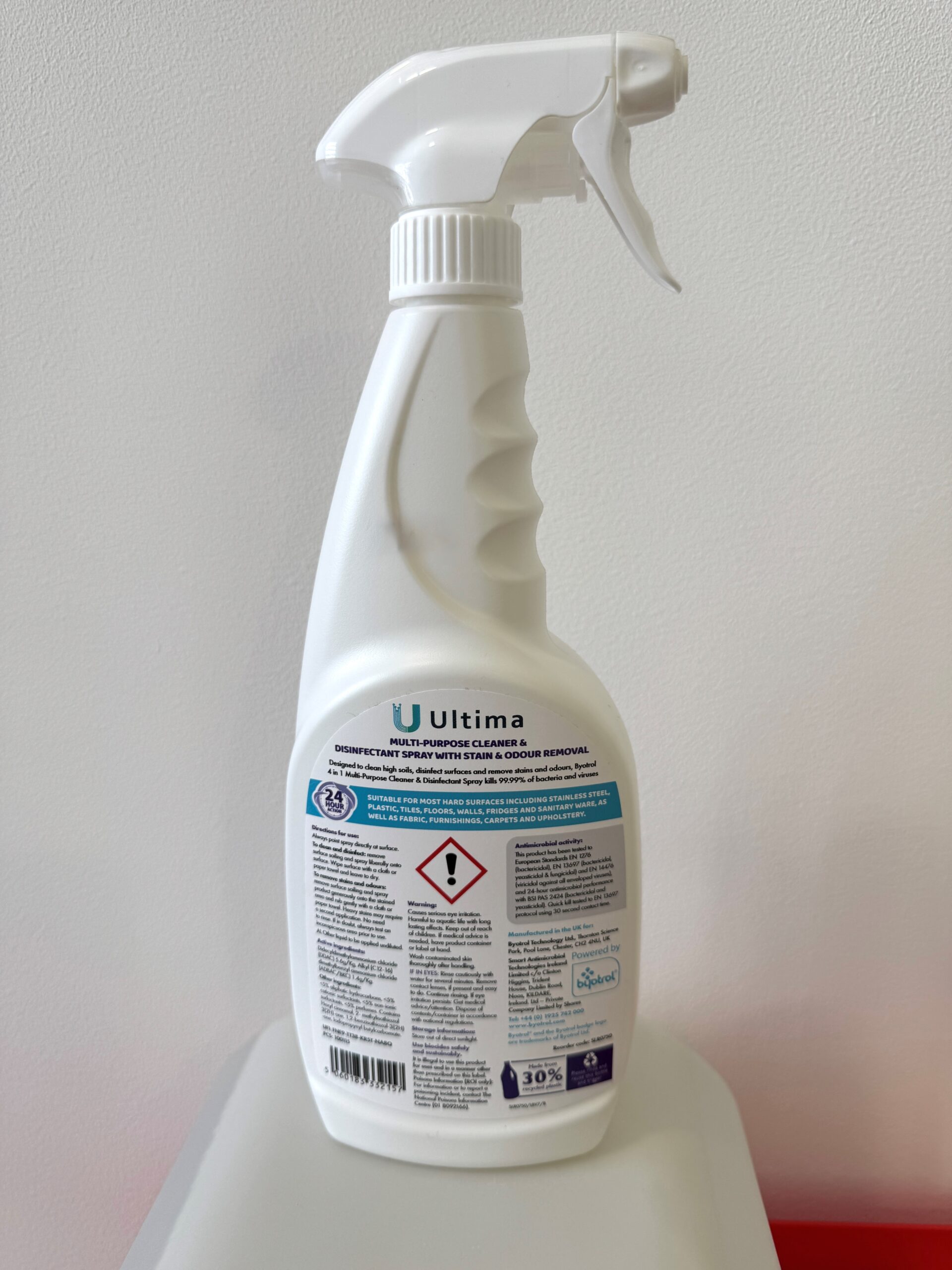 Ultima BioShield Multi-Purpose Cleaner & Disinfectant Spray (6 x 750ml) - Image 2