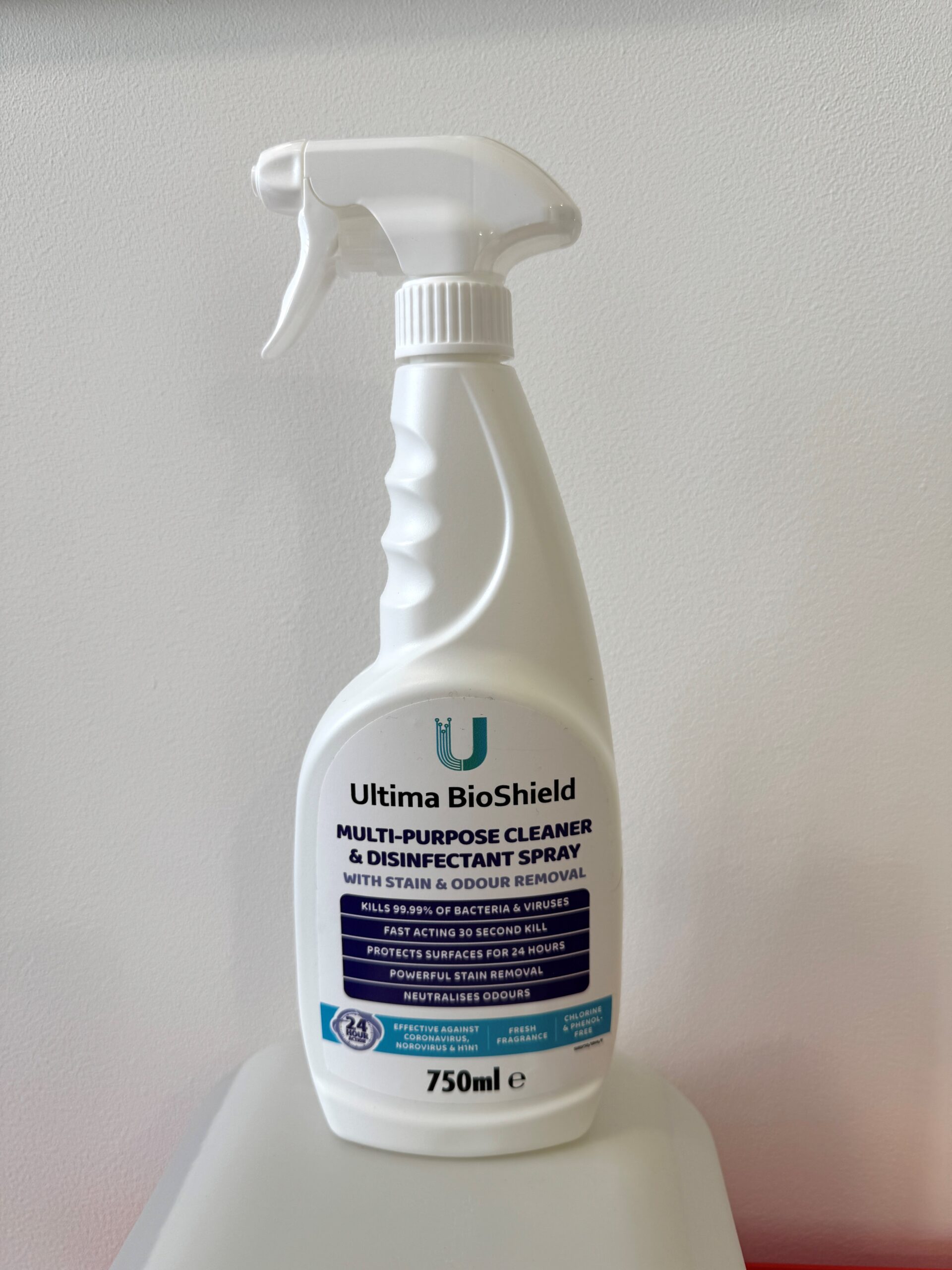 Ultima BioShield Multi-Purpose Cleaner & Disinfectant Spray (6 x 750ml)